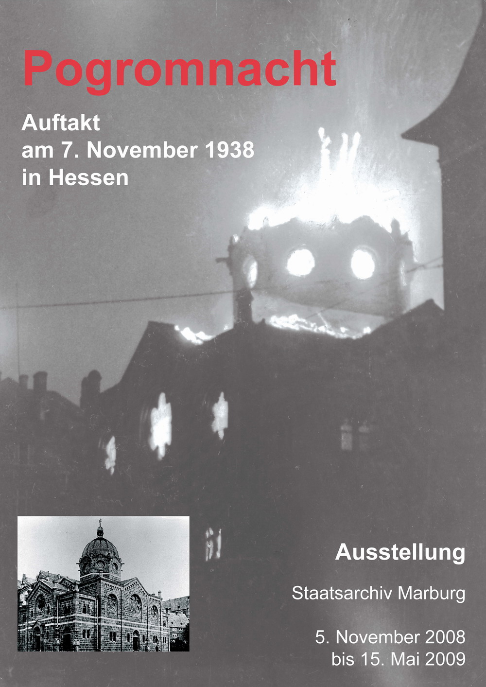 Pogromnacht - Auftakt am 7. November 1938 in Hessen Pogromnacht - Auftakt am 7. November 1938 in Hessen