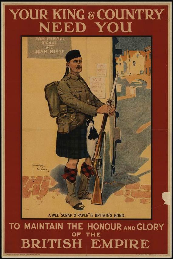 Your king and country need you