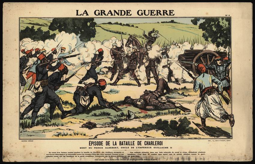 La Grande Guerre. 12 belles images dessinées pour les enfants de France 