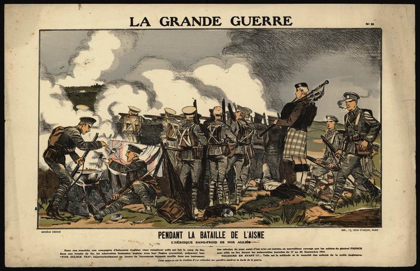 La Grande Guerre. 12 belles images dessinées pour les enfants de France 