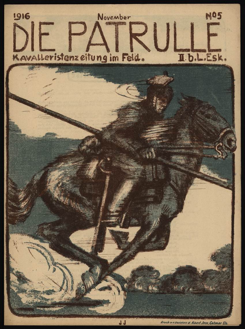 Reitender Soldat