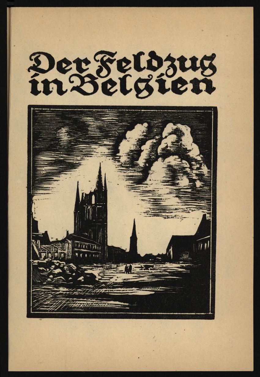Der Feldzug in Belgien