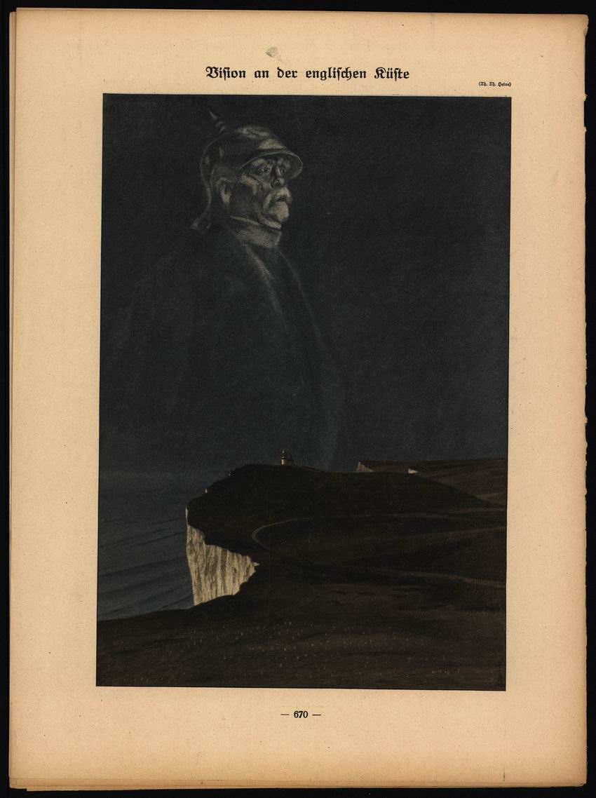 Vision an der englischen Küste (Bismarck)