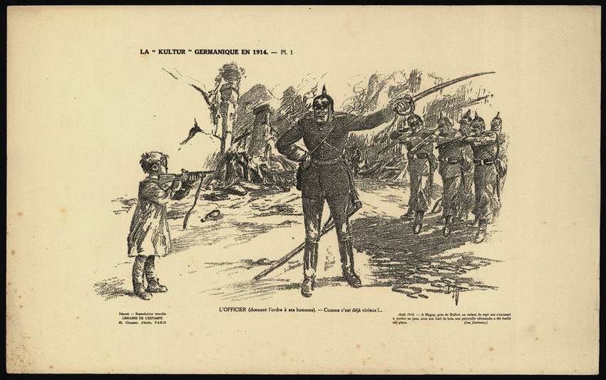 La "Kultur" Germanique en 1914