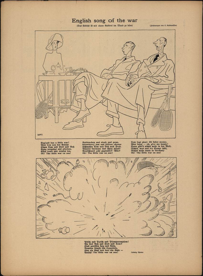 English song of the war