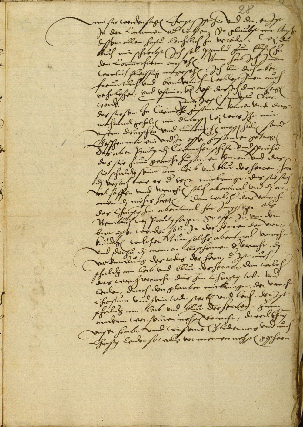 Landgraf Philipp von Hessen zum Abendmahlsstreit zwischen Zwingli und Luther. Brief an Elisabeth von Sachsen-Rochlitz, 20. Februar 1530 [Auszüge]