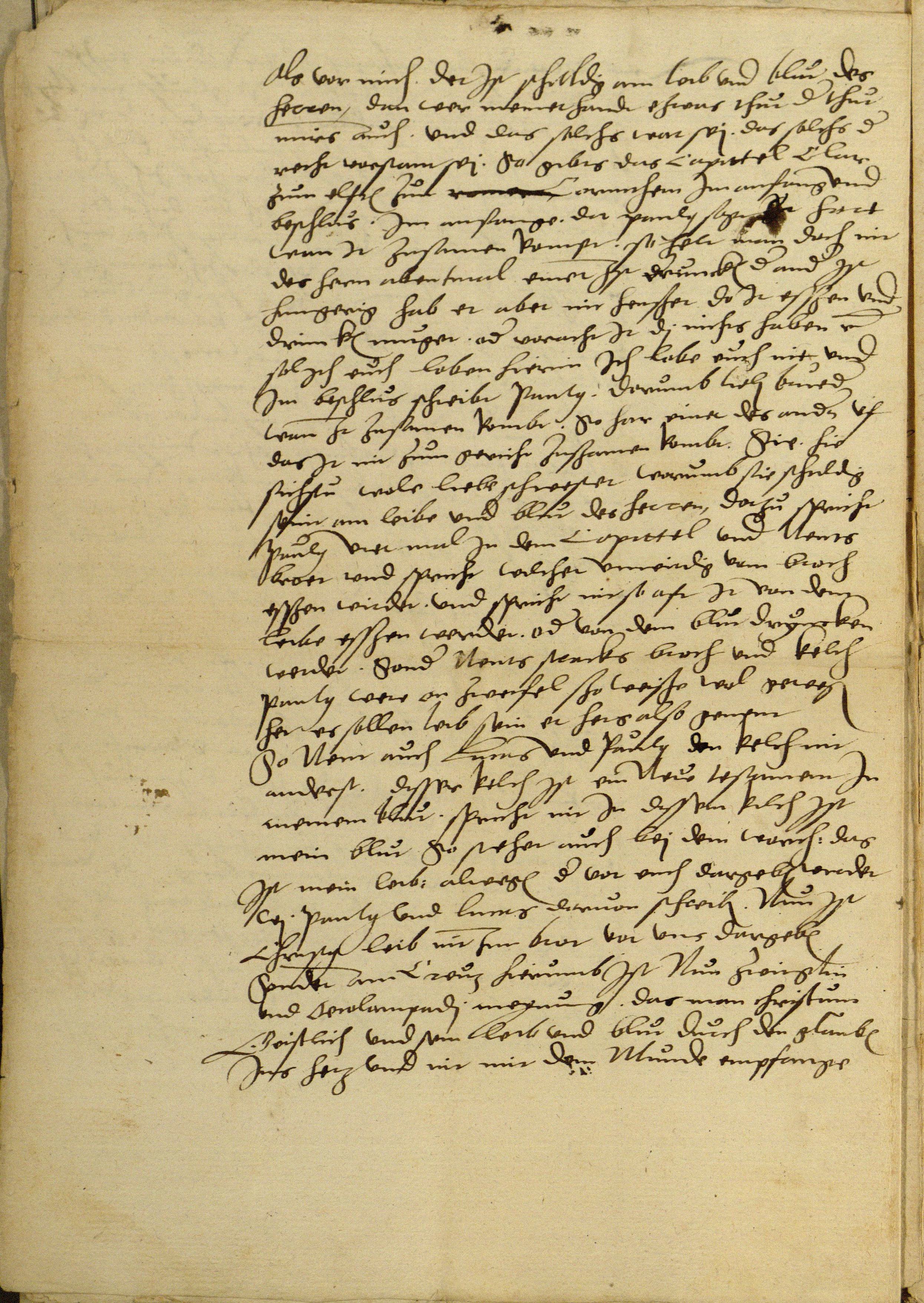 Landgraf Philipp von Hessen zum Abendmahlsstreit zwischen Zwingli und Luther. Brief an Elisabeth von Sachsen-Rochlitz, 20. Februar 1530 [Auszüge]