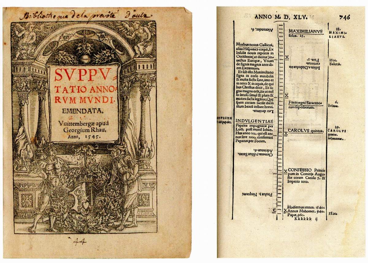 Martin Luther, Supputatio annorum Mundi, 1541