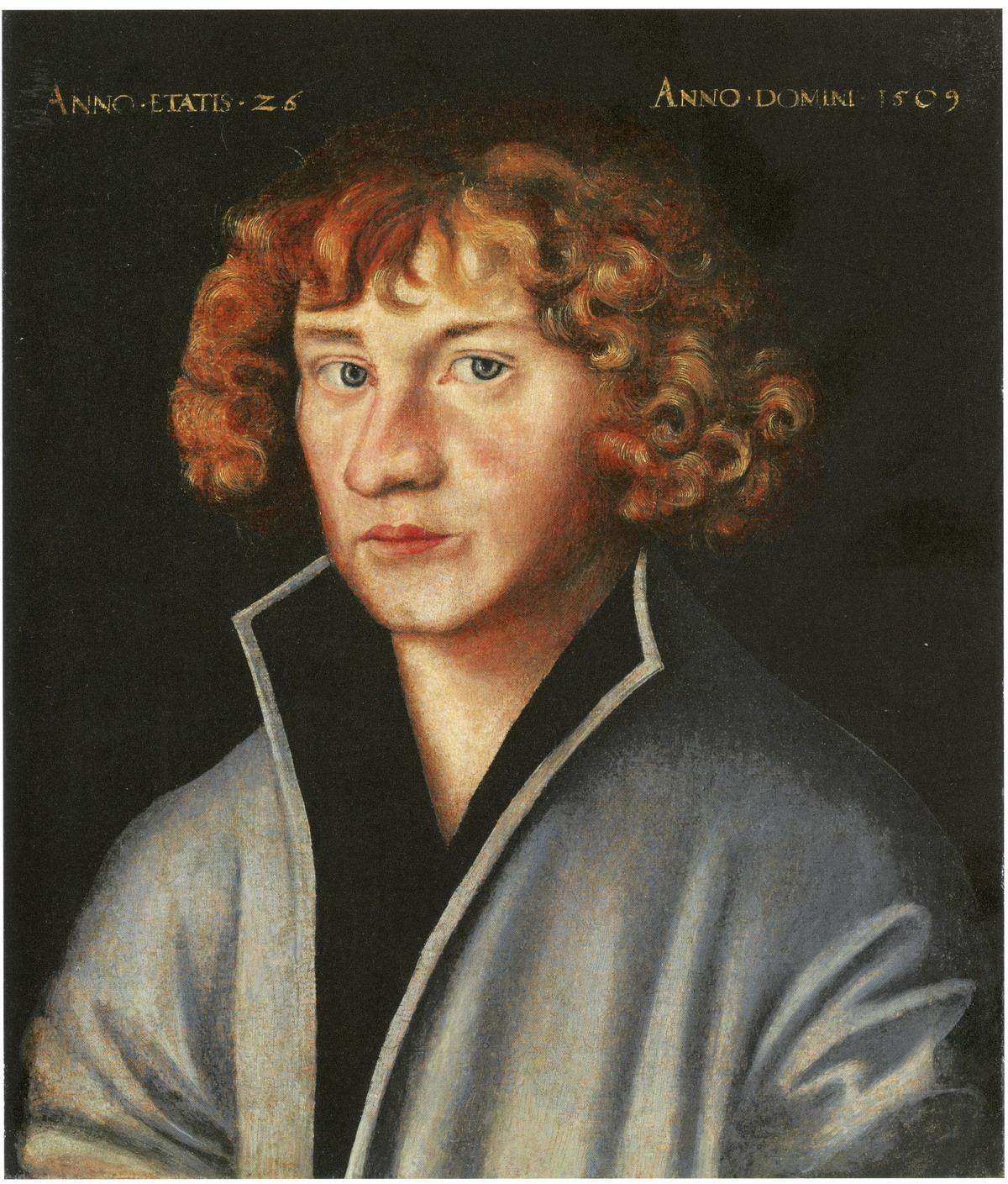 Georg Spalatin (1484-1545), Porträt von Lucas Cranach d.Ä., 1509