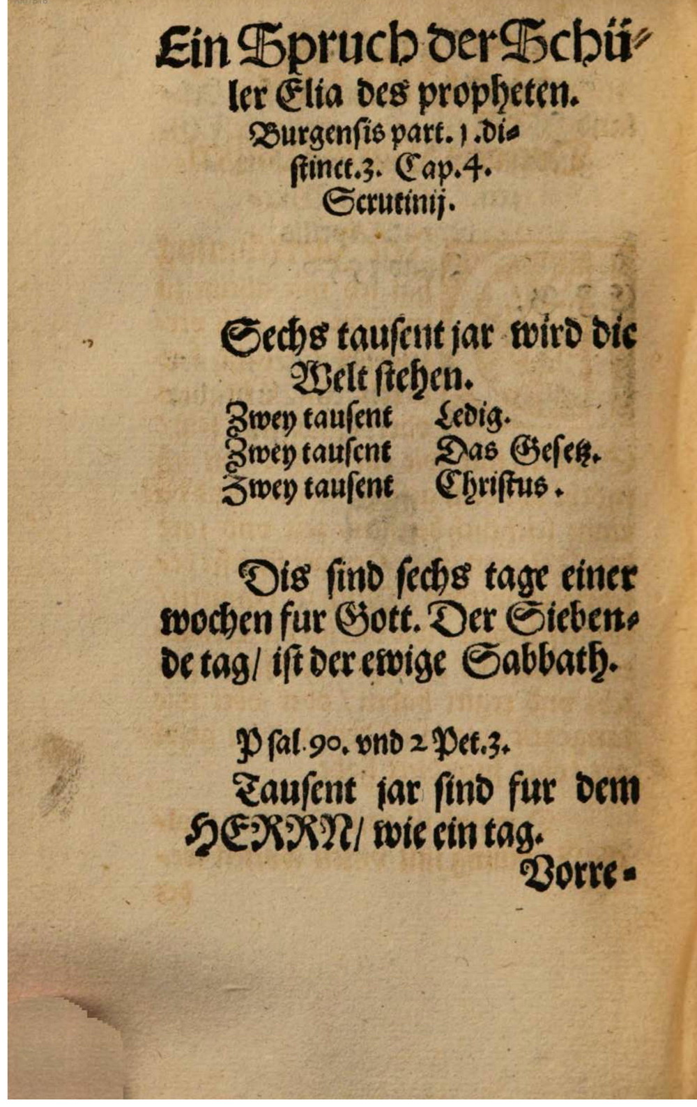 Martin Luther, Chronica (Supputatio deutsch), gedruckt bei Hans Lufft, Wittenberg 1550