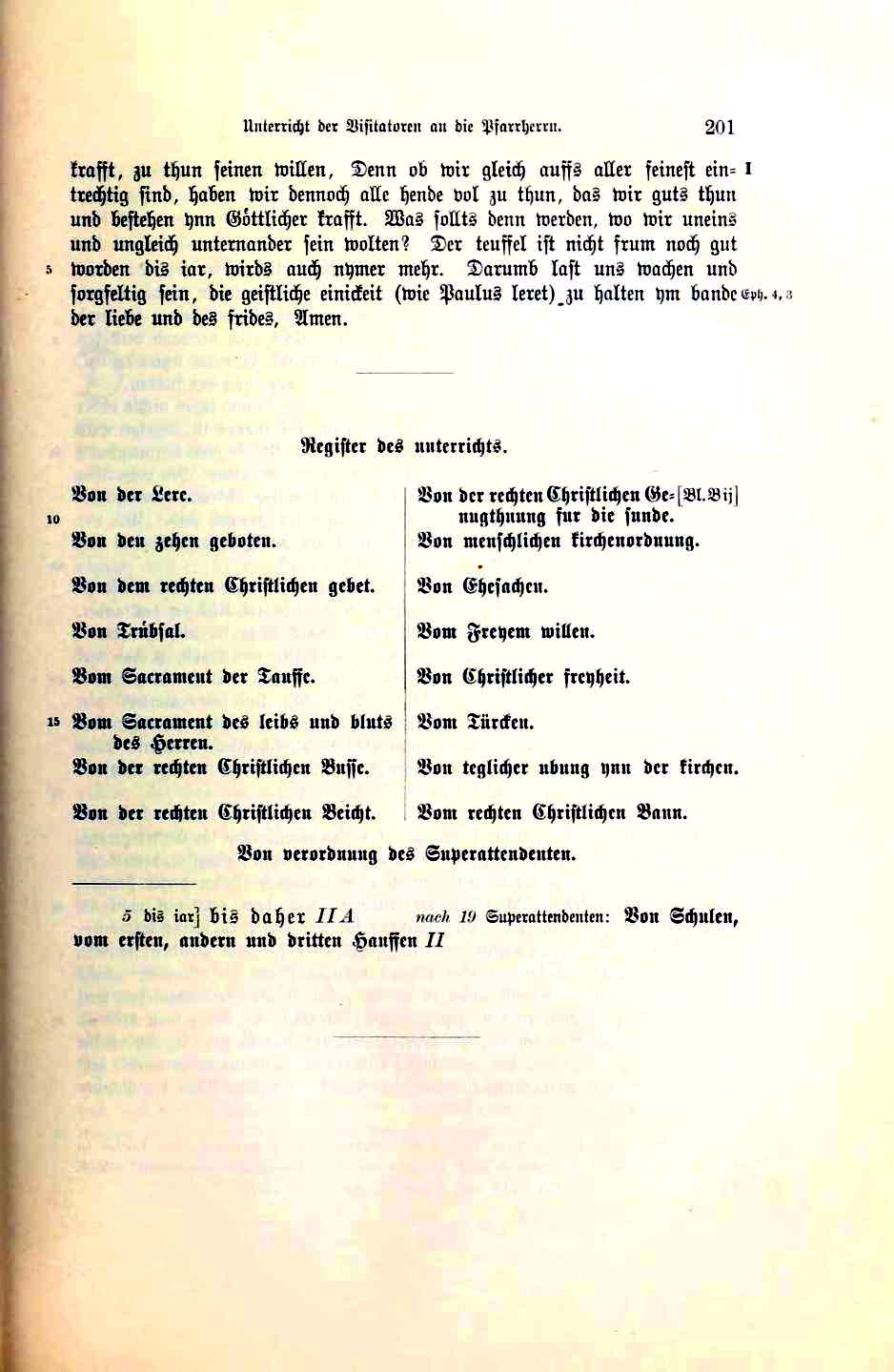 Unterricht der Visitatoren - Von Schulen, 1528
