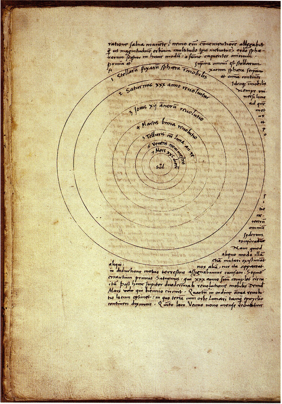Nikolaus Kopernikus, De revolutionibus orbium coelestium, 1543