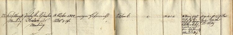 „Kerkerbuch“ des Schlossgefängnisses in Marburg, 1842-1849