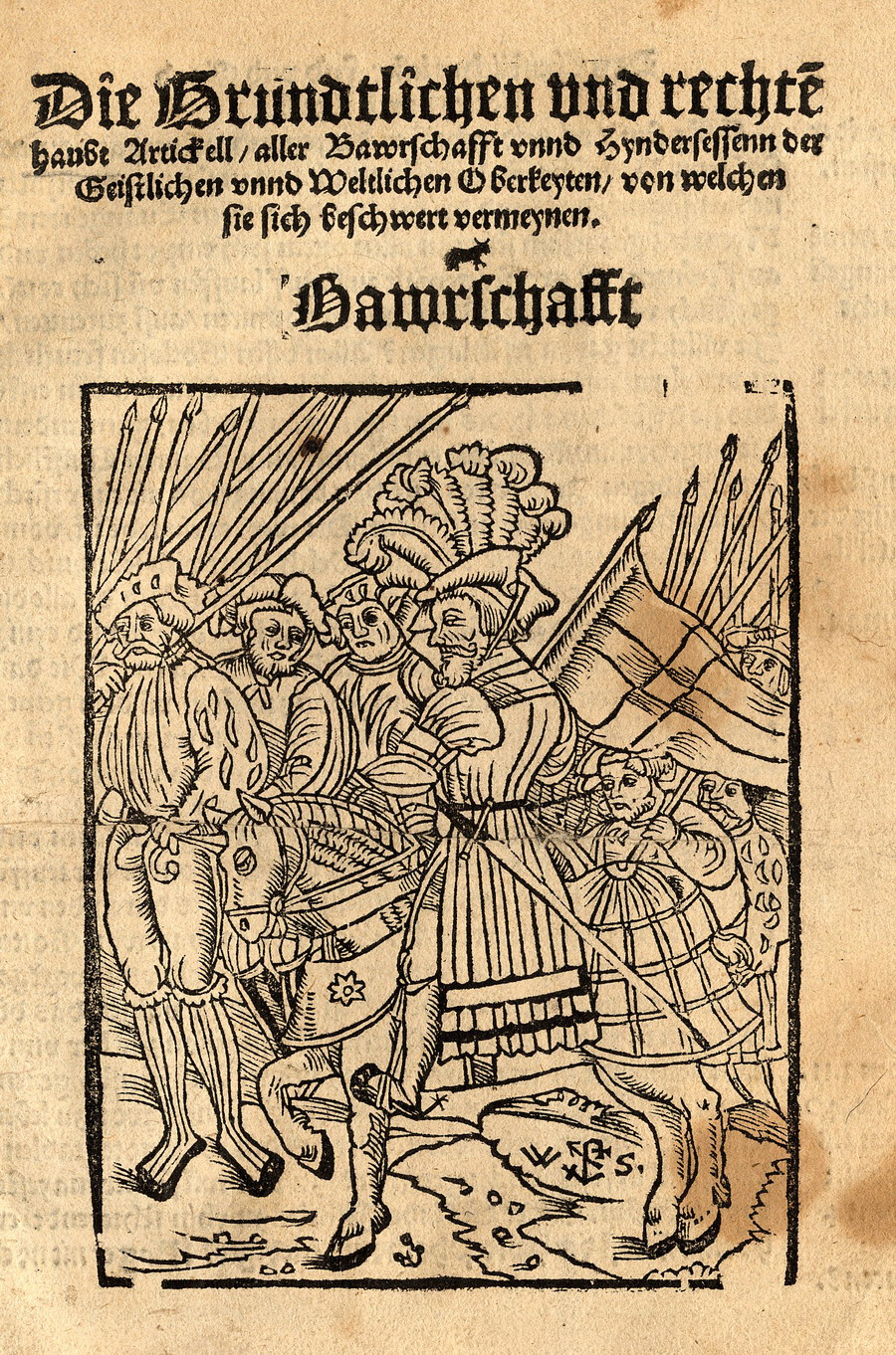 Die zwölf Artikel der Bauernschaft, Erfurter Druck 1525