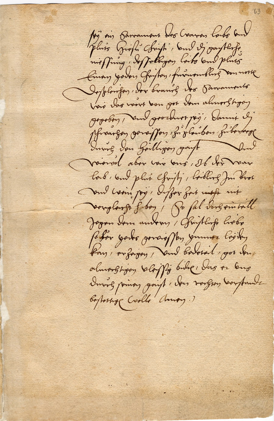 Marburger Religionsgespräch 1529: Die 15 Marburger Artikel [ORIGINALDIGITALISATE], 3. Okt. 1529