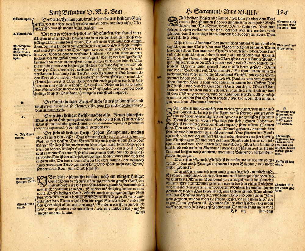 Martin Luther, Kurzes Bekenntnis vom Heiligen Sakrament, 1544