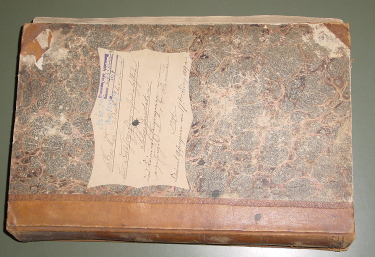 Kerkerbuch“ der im Marburger Schlossgefängnis inhaftierten Polizeiarrestanten (ab 1846) und Kriminalgefangenen (ab 1849)