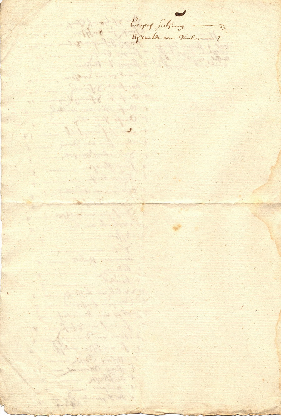 Landgraf Philipp von Hessen,  Verzeichnis der Adressaten des Condéschen Ausschreibens, [24.] Mai 1562
