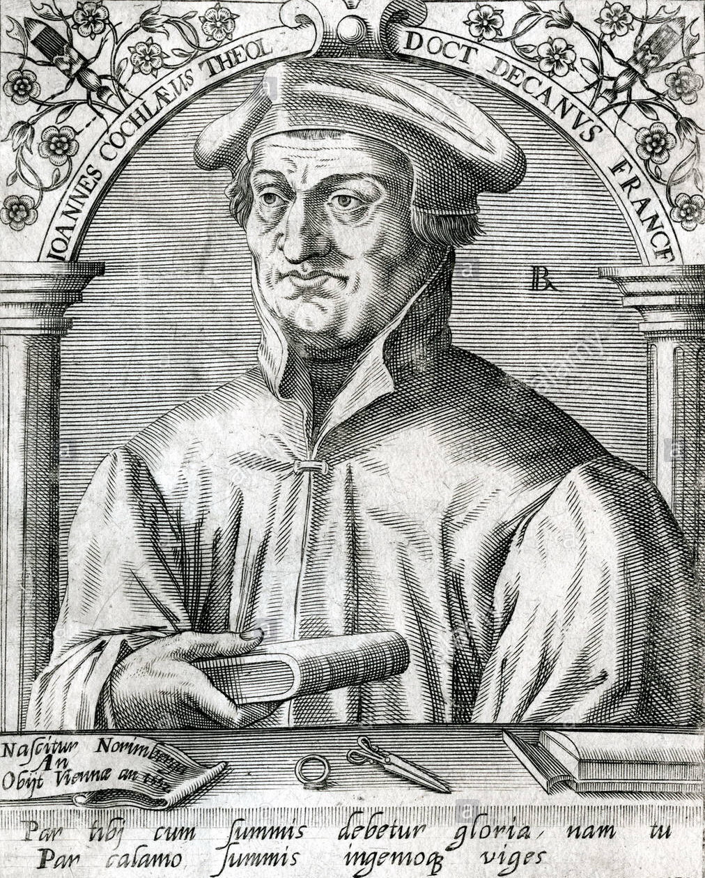 Johannes Cochläus, Antwort auf Luthers Schrift „Wider die räuberischen und mörderischen Rotten der Bauern”, Juli/August 1525