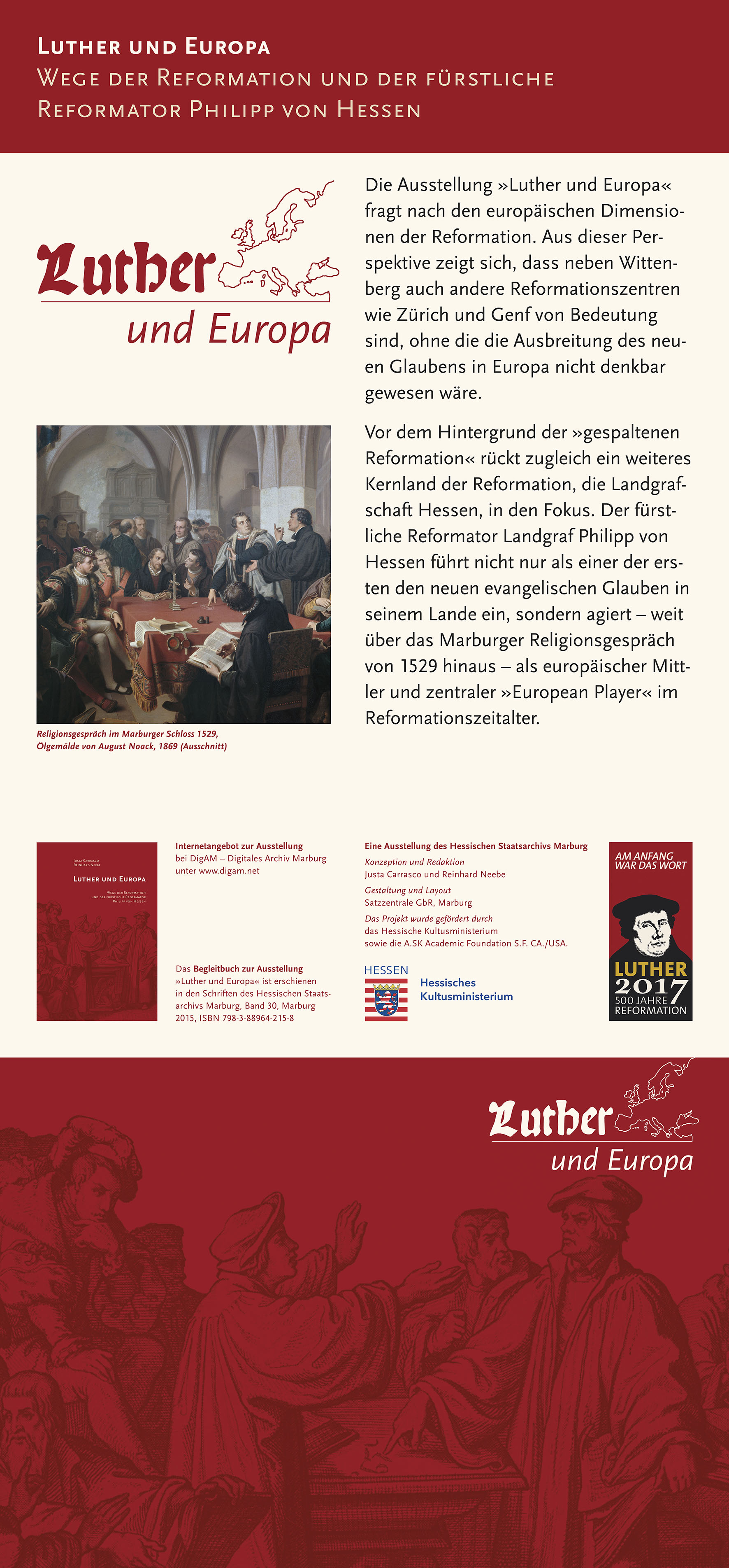 Ausstellungstafeln "LUTHER und EUROPA" - Vorschau