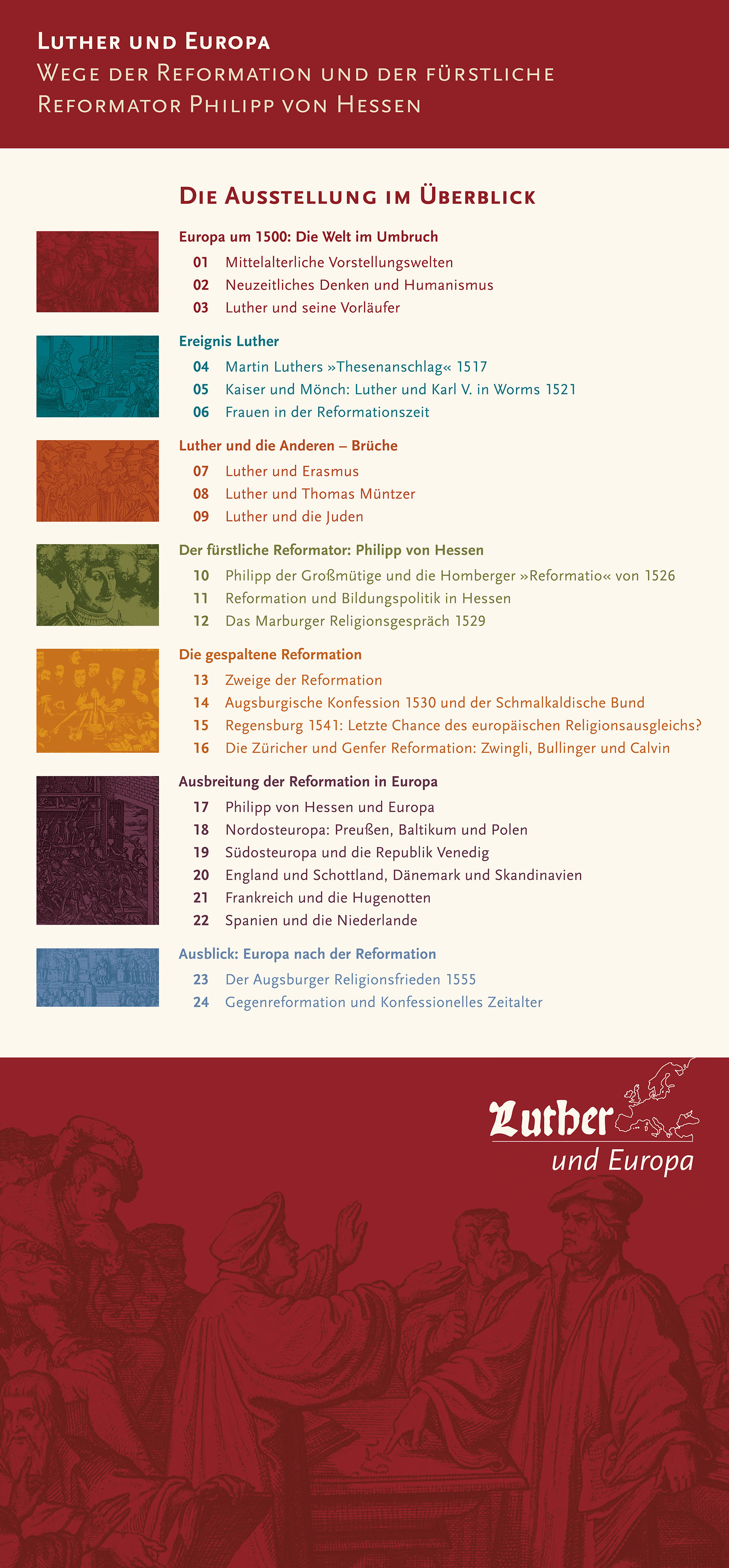 Ausstellungstafeln "LUTHER und EUROPA" - Vorschau