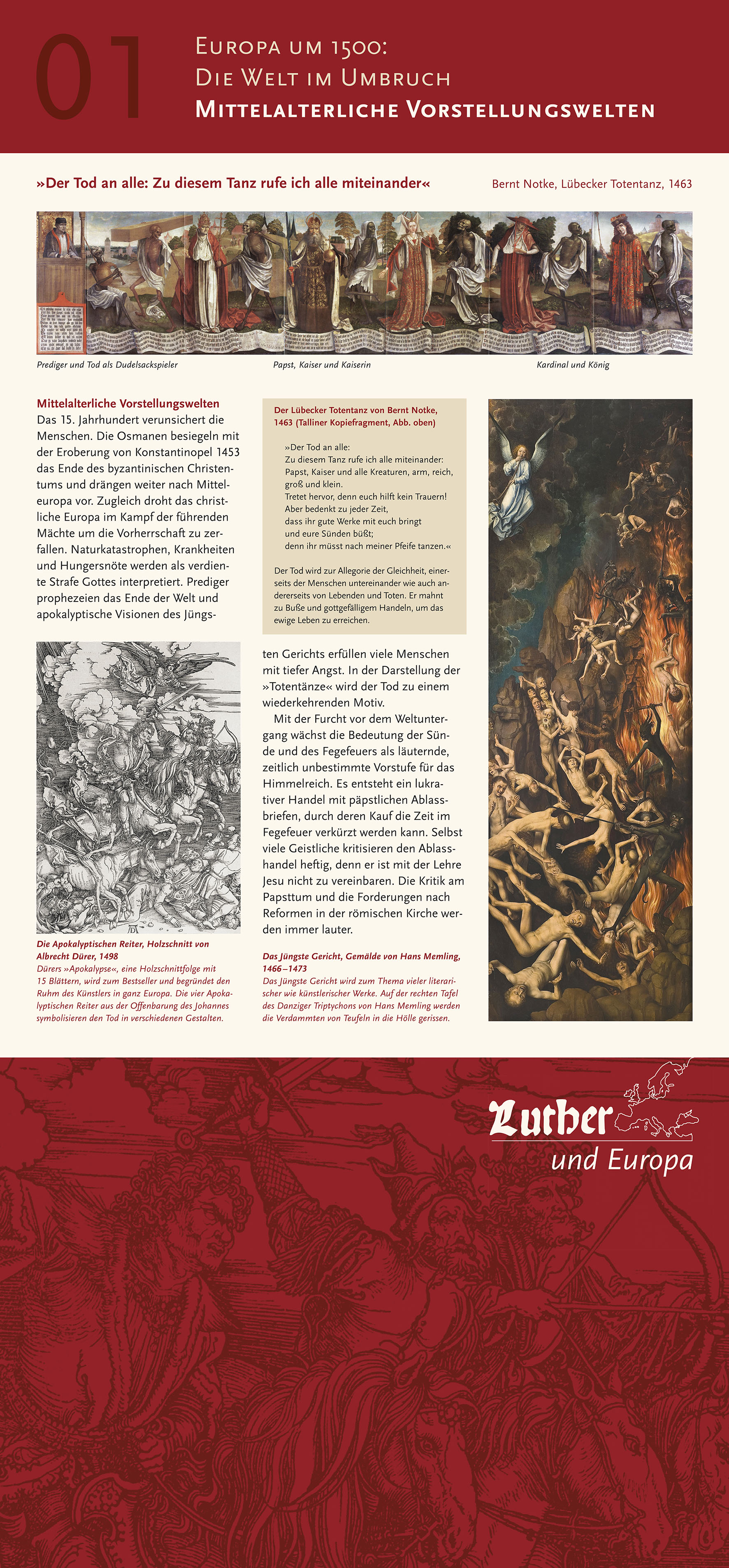 Ausstellungstafeln "LUTHER und EUROPA" - Vorschau