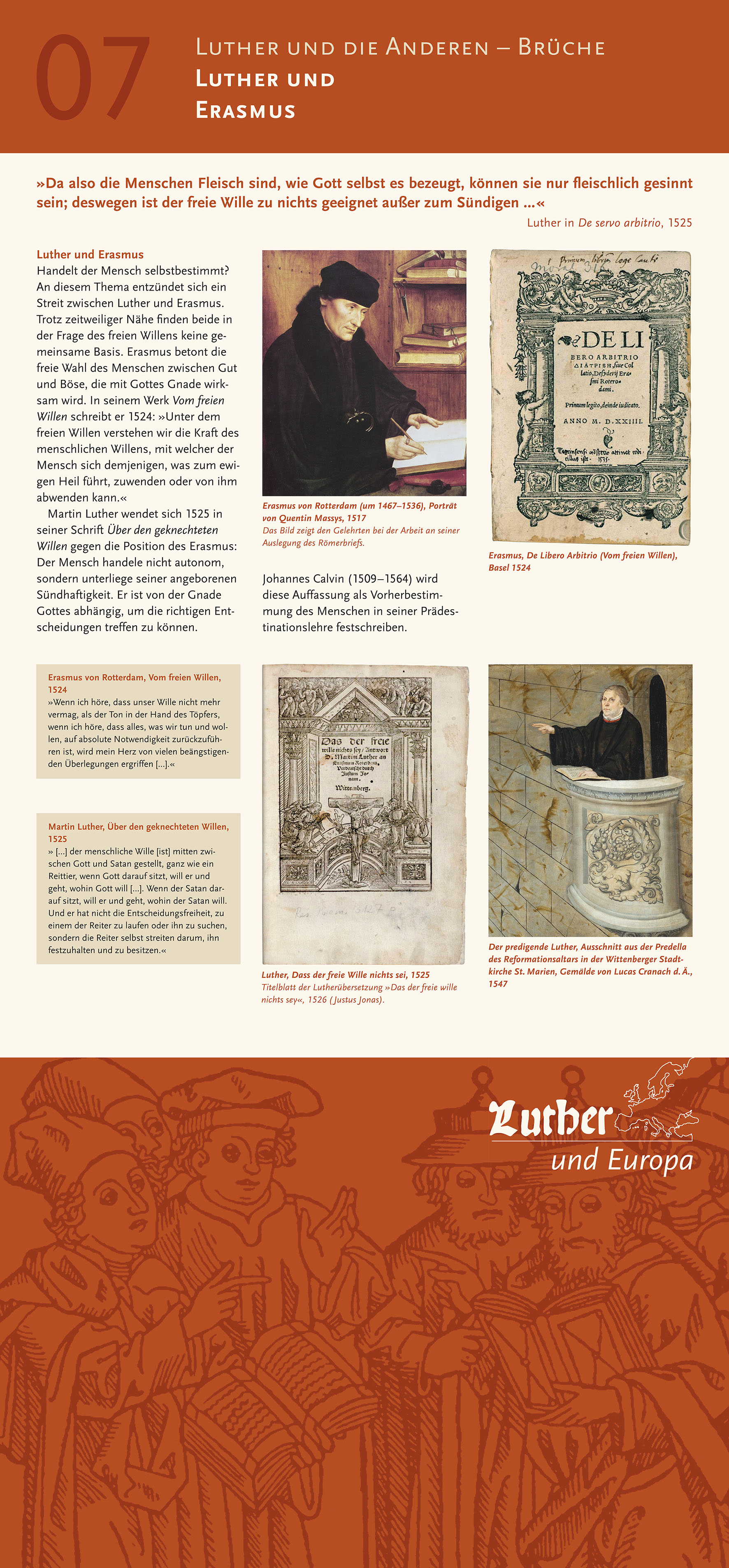 Ausstellungstafeln "LUTHER und EUROPA" - Vorschau