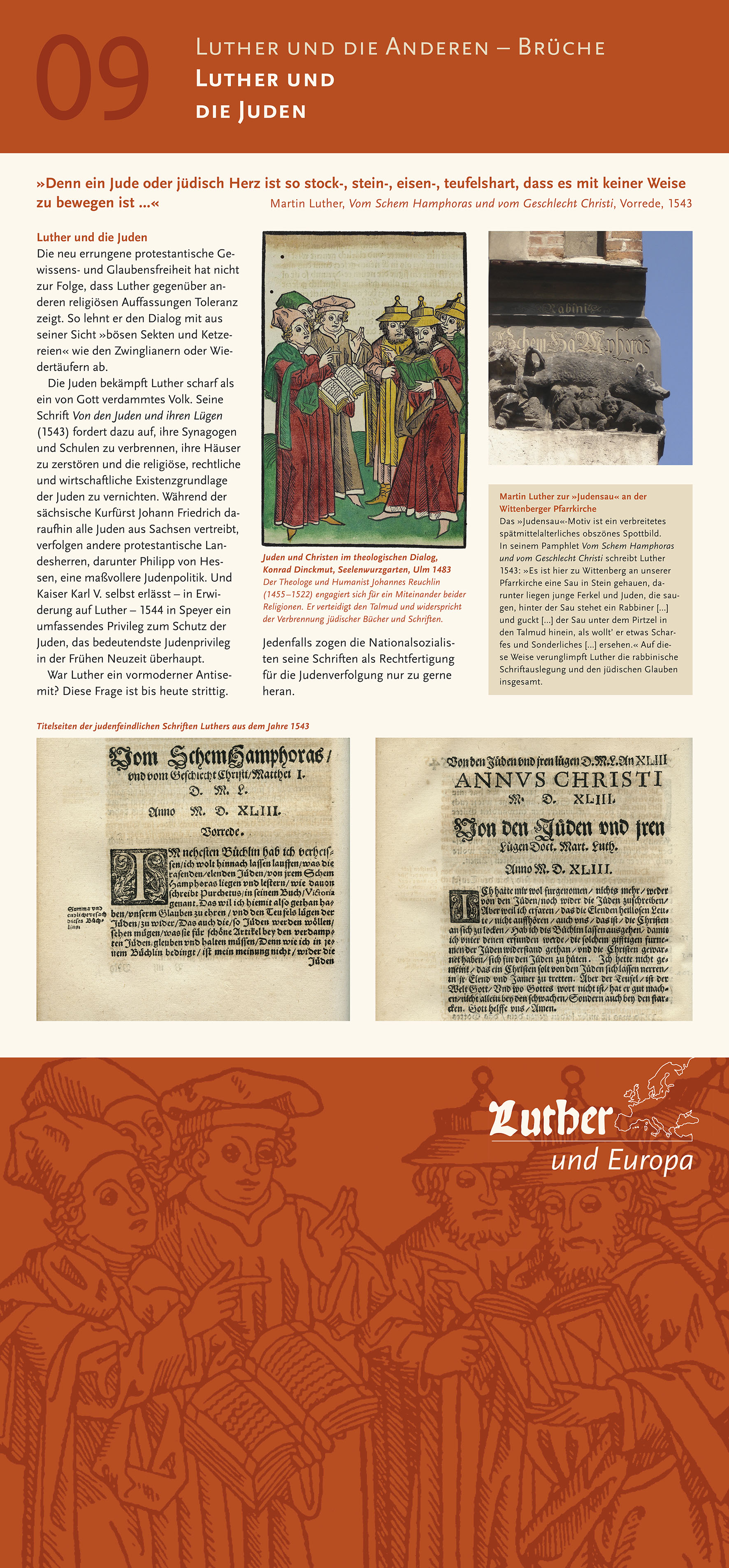 Ausstellungstafeln "LUTHER und EUROPA" - Vorschau