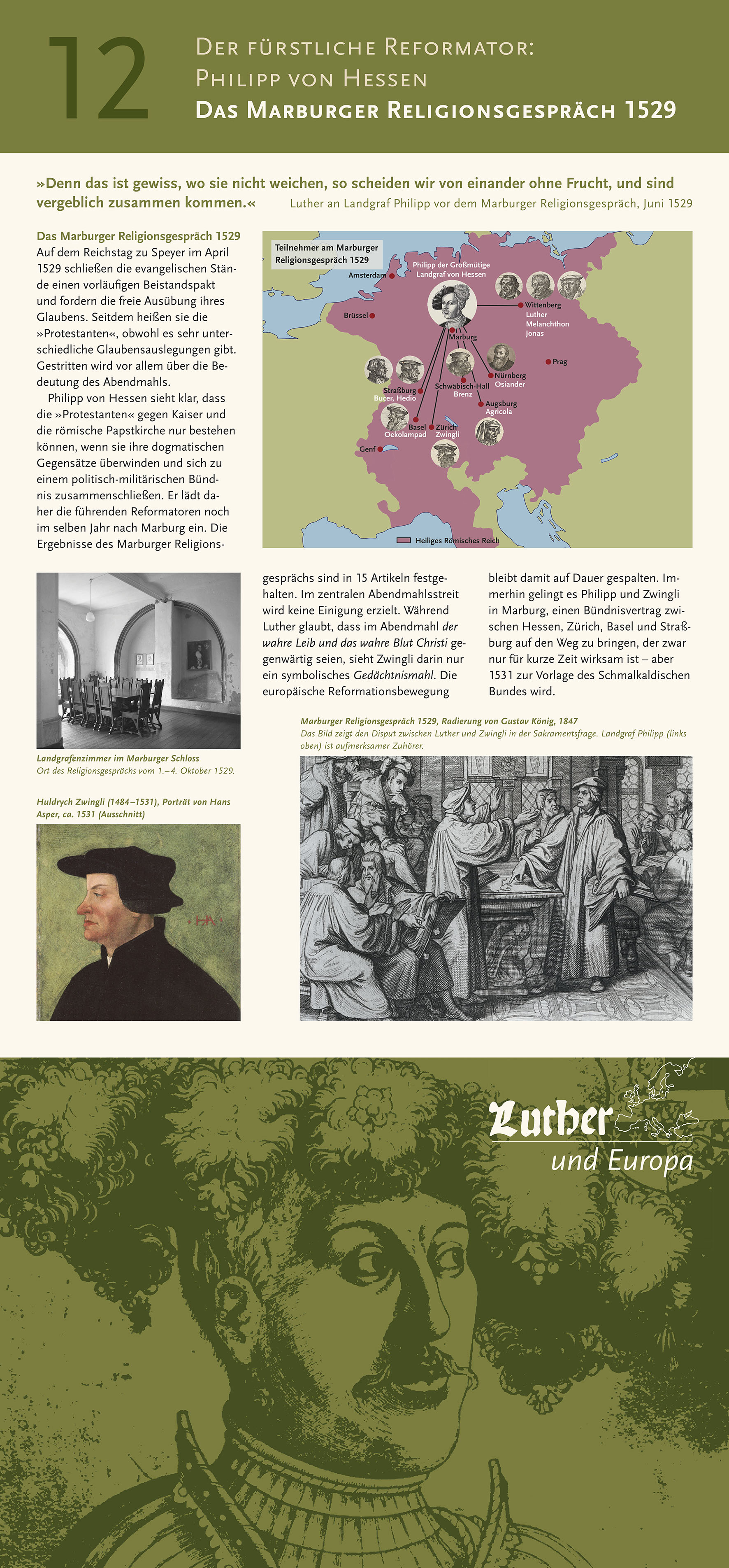 Ausstellungstafeln "LUTHER und EUROPA" - Vorschau