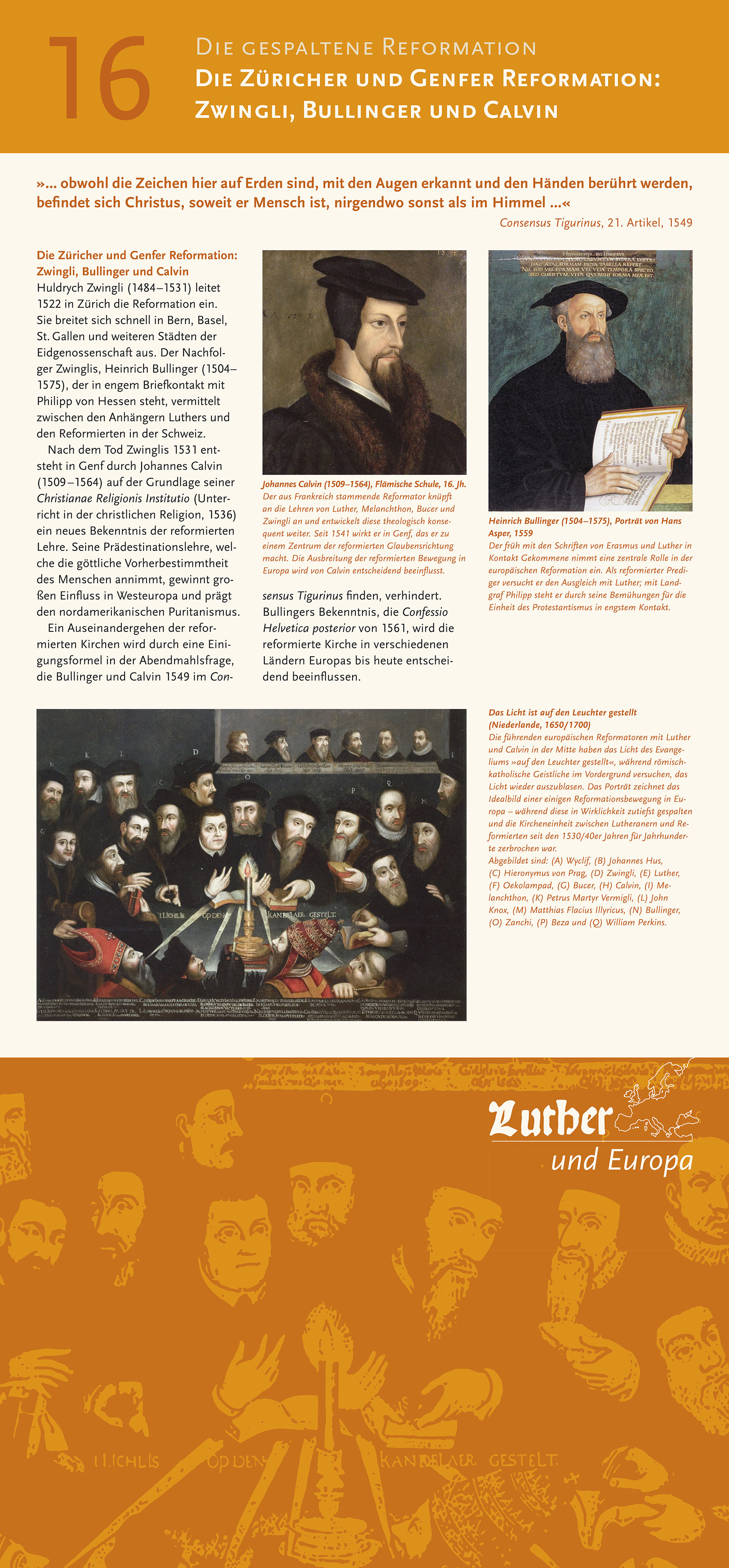 Ausstellungstafeln "LUTHER und EUROPA" - Vorschau