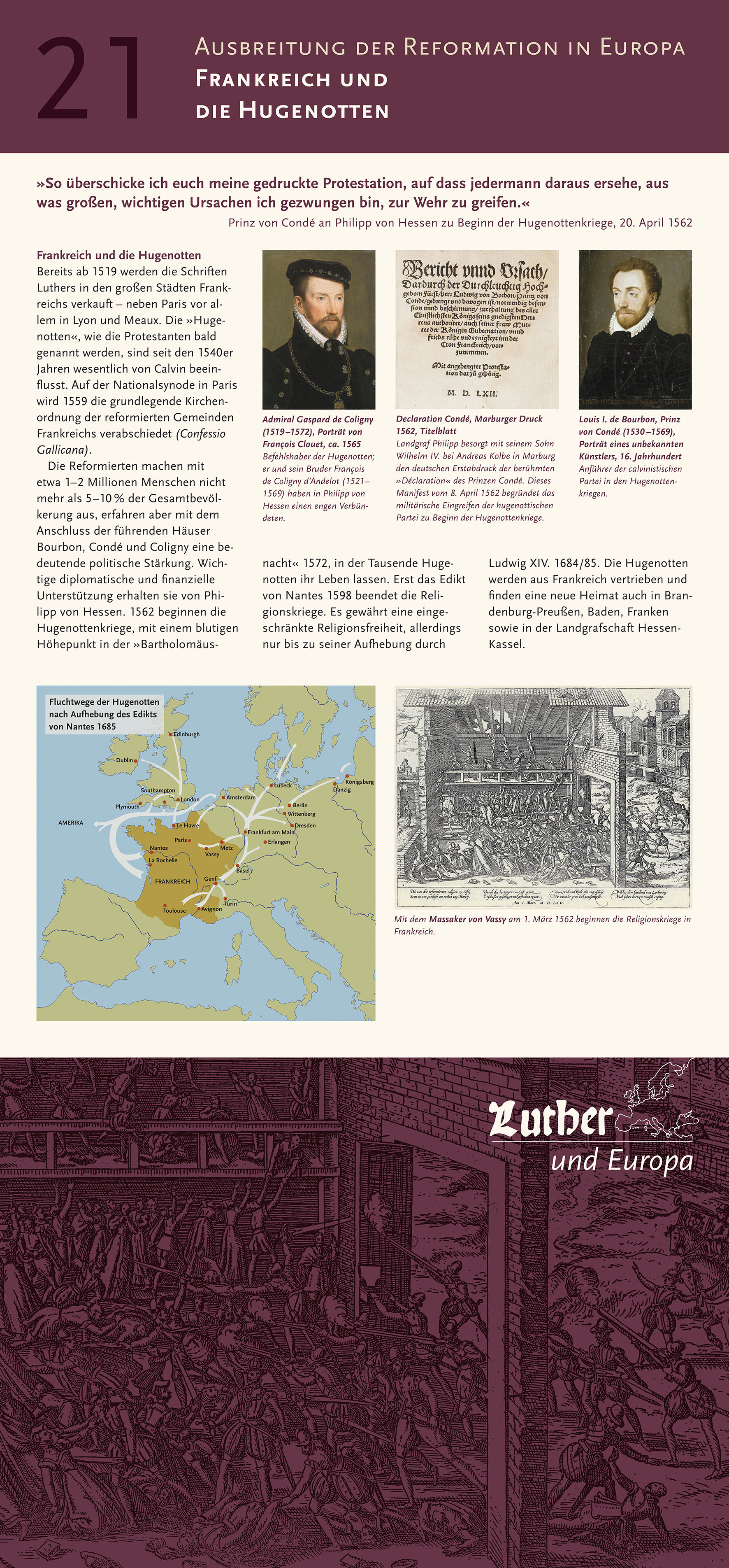 Ausstellungstafeln "LUTHER und EUROPA" - Vorschau