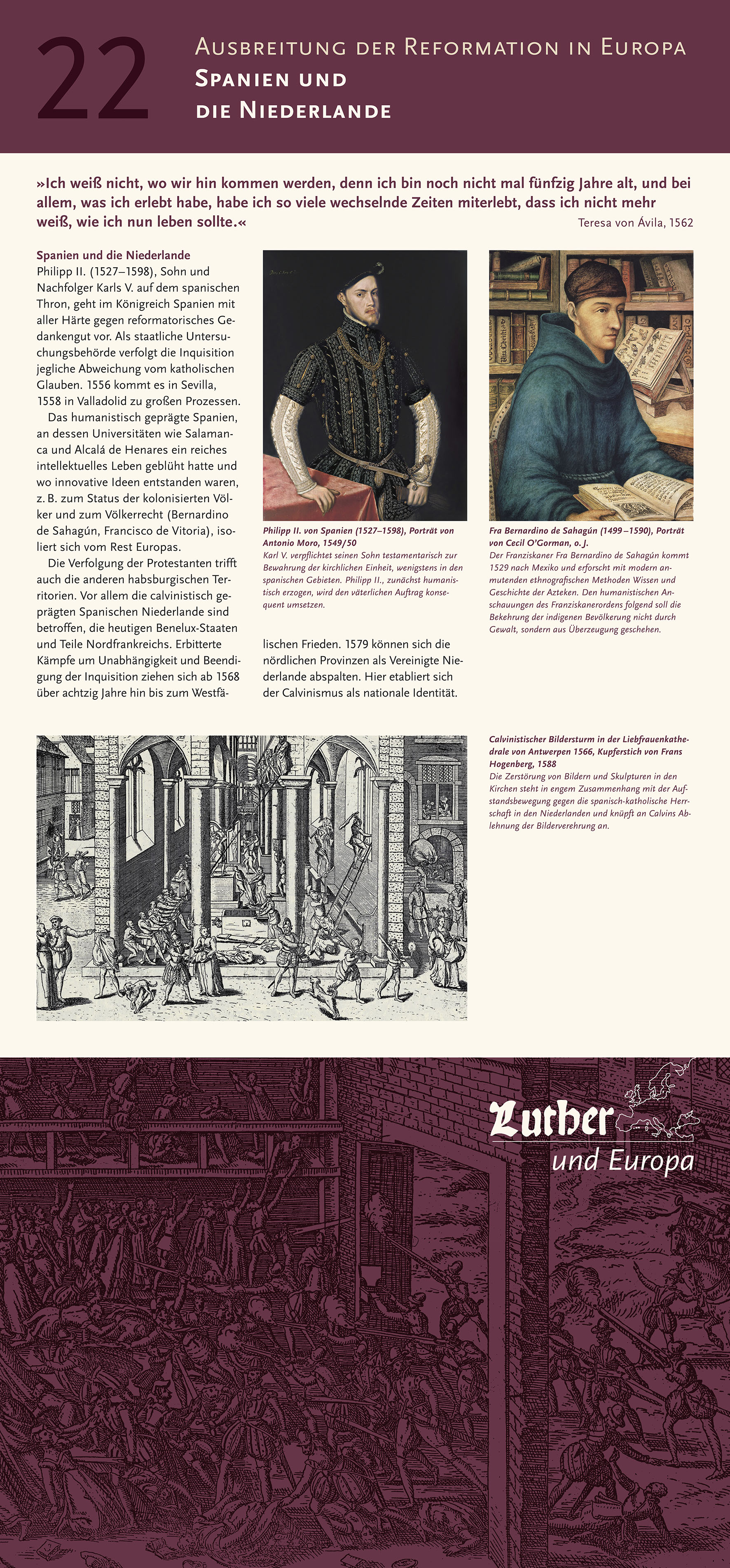 Ausstellungstafeln "LUTHER und EUROPA" - Vorschau