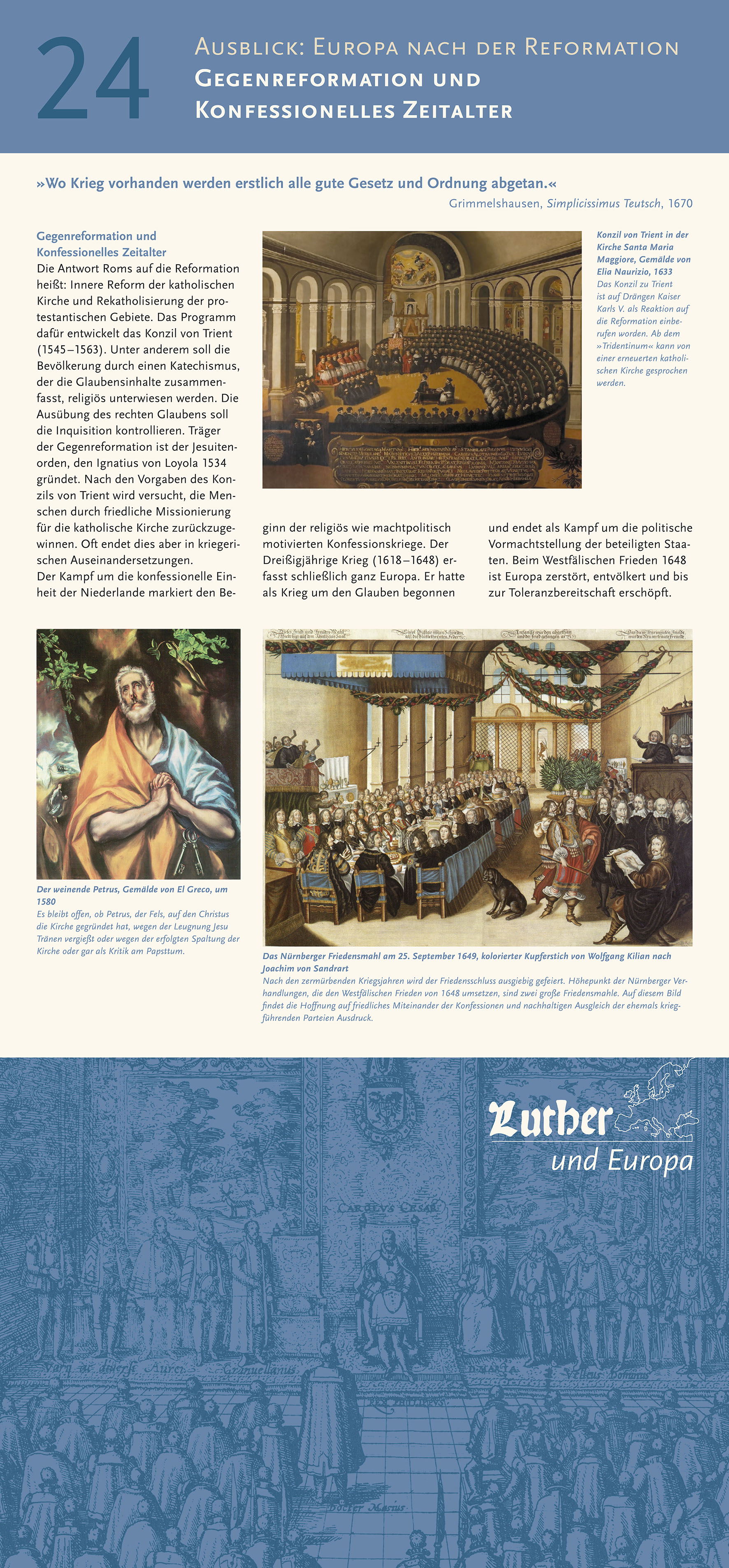 Ausstellungstafeln "LUTHER und EUROPA" - Vorschau
