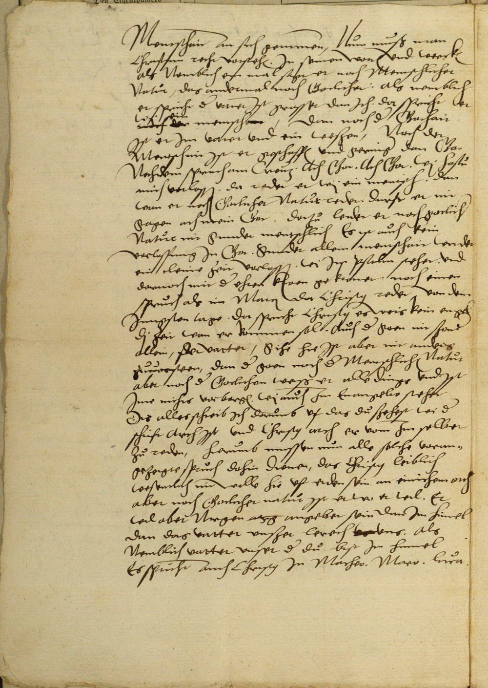 Landgraf Philipp von Hessen zum Abendmahlsstreit zwischen Zwingli und Luther. Brief an Elisabeth von Sachsen-Rochlitz, 20. Februar 1530 [ungekürzt]