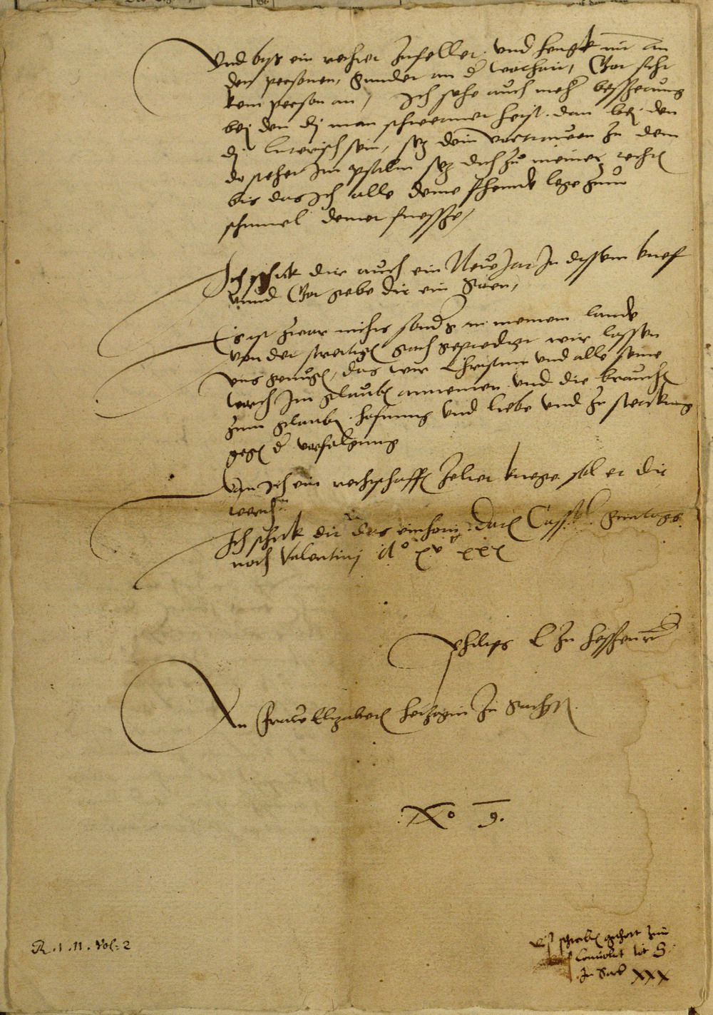 Landgraf Philipp von Hessen zum Abendmahlsstreit zwischen Zwingli und Luther. Brief an Elisabeth von Sachsen-Rochlitz, 20. Februar 1530 [ungekürzt]