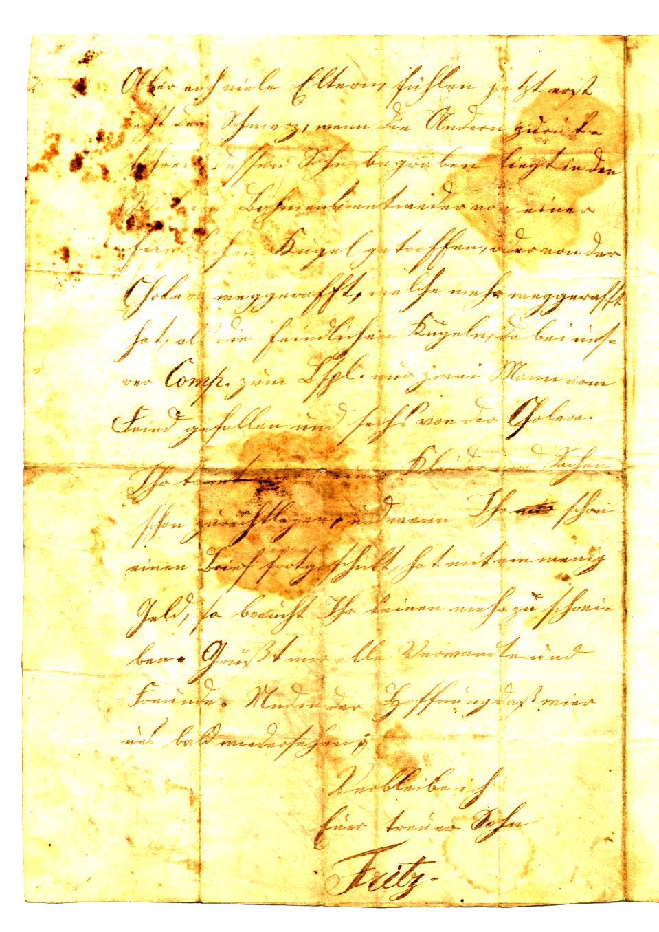 Brief vom 03. September 1866 Letschitz
