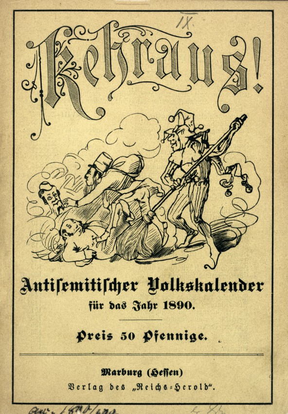 Zeitschrift: Kehraus! Antisemitischer Volkskalender für das Jahr 1890