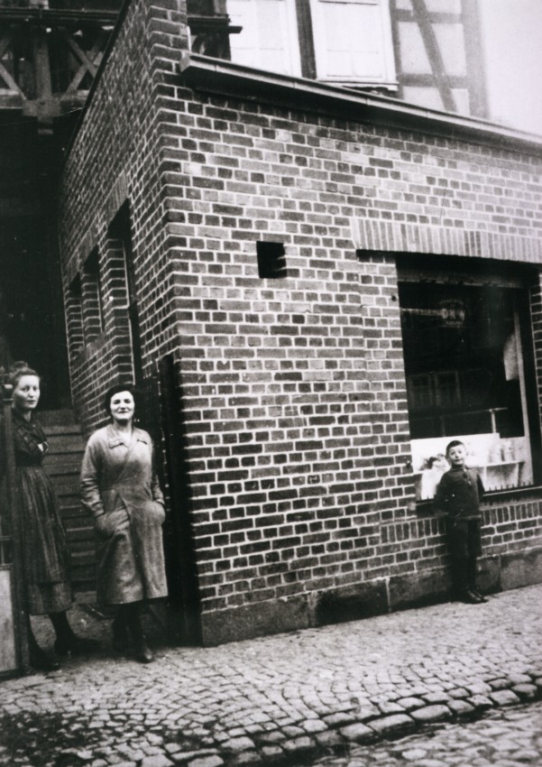 Neue Metzgerei Löwenstein, errichtet in den 1920er Jahren, Aufnahmen 1930er Jahre