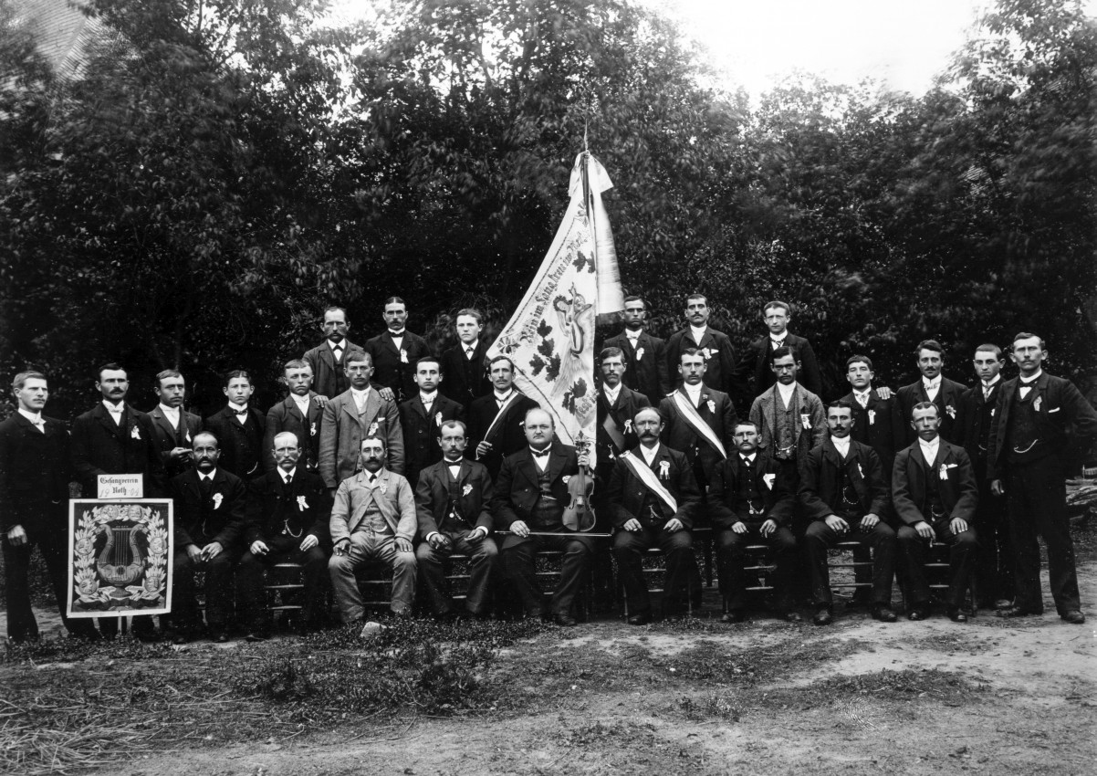 Foto: Gesangsverein "Liederkanz" Roth, ca. 1904