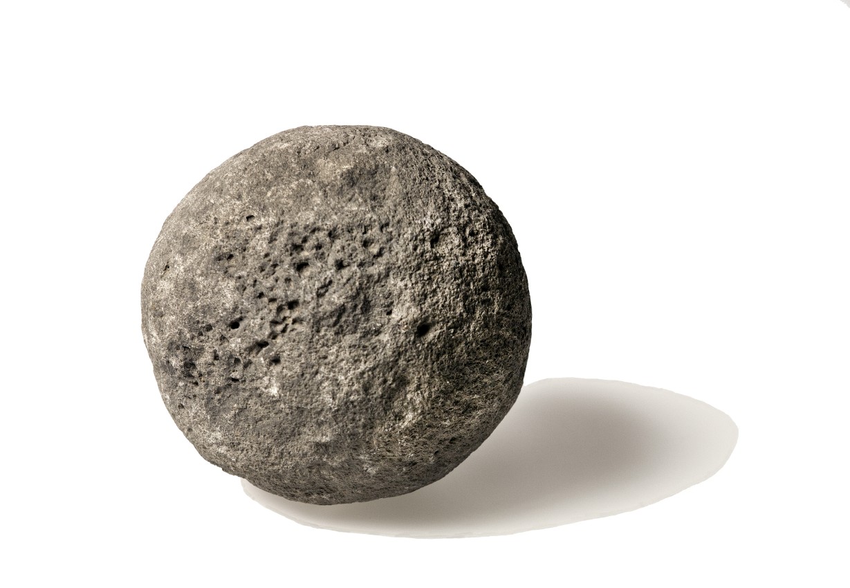 Kanonenkugel, Basalt