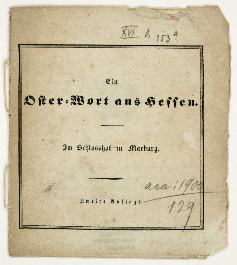 Verteidigungsschriften Sylvester Jordan