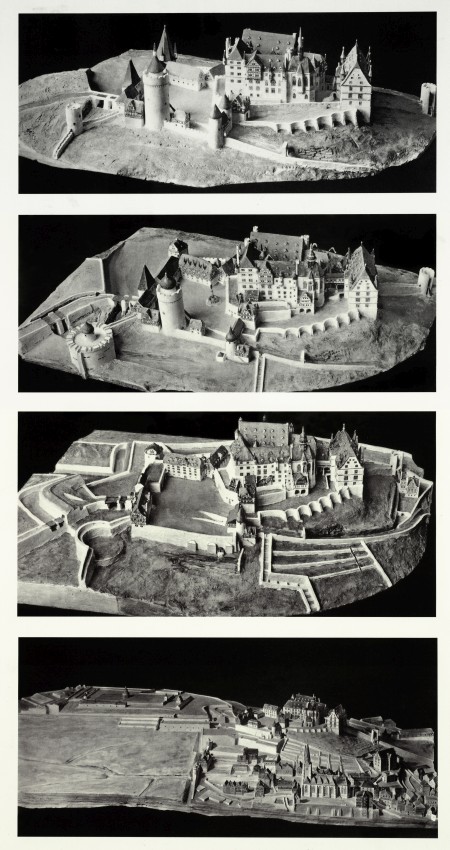 Modelle des Landgrafenschlosses 15.-18. Jh.