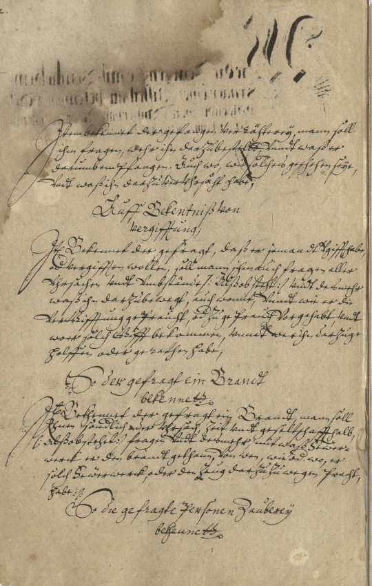 »Philippina«: Teil einer Abschrift aus der peinlichen Halsgerichtsordnung Philipps des Großmütigen von 1535 (Ende 16./Anfang 17. Jahrhundert)