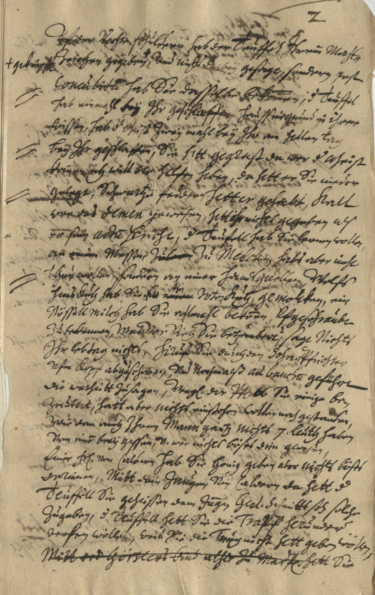 Übersicht: Der Prozess gegen die Witwe Christine Morgen aus Caldern zeigt den weiteren Verlauf eines Hexenprozesses, 1652