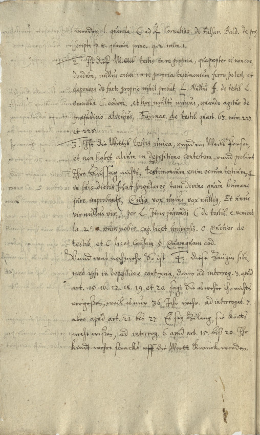 Übersicht: Der Prozess gegen die Witwe Christine Morgen aus Caldern zeigt den weiteren Verlauf eines Hexenprozesses, 1652