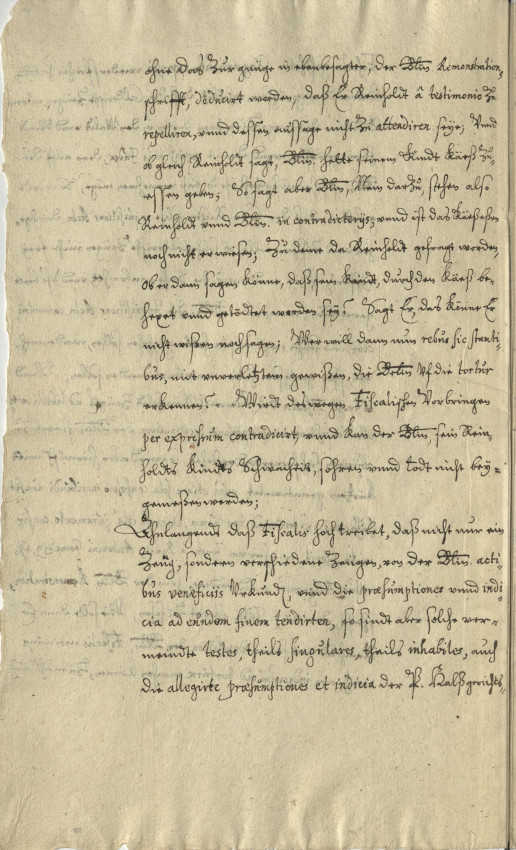 Übersicht: Der Prozess gegen die Witwe Christine Morgen aus Caldern zeigt den weiteren Verlauf eines Hexenprozesses, 1652