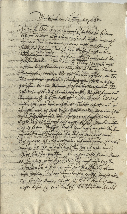 Übersicht: Der Prozess gegen die Witwe Christine Morgen aus Caldern zeigt den weiteren Verlauf eines Hexenprozesses, 1652