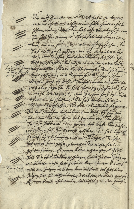 Übersicht: Der Prozess gegen die Witwe Christine Morgen aus Caldern zeigt den weiteren Verlauf eines Hexenprozesses, 1652
