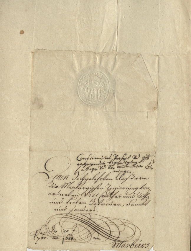 Letzte in Marburg wegen Hexerei hingerichtete Frau: Elisabeth Thiel aus Rosenthal, 1688