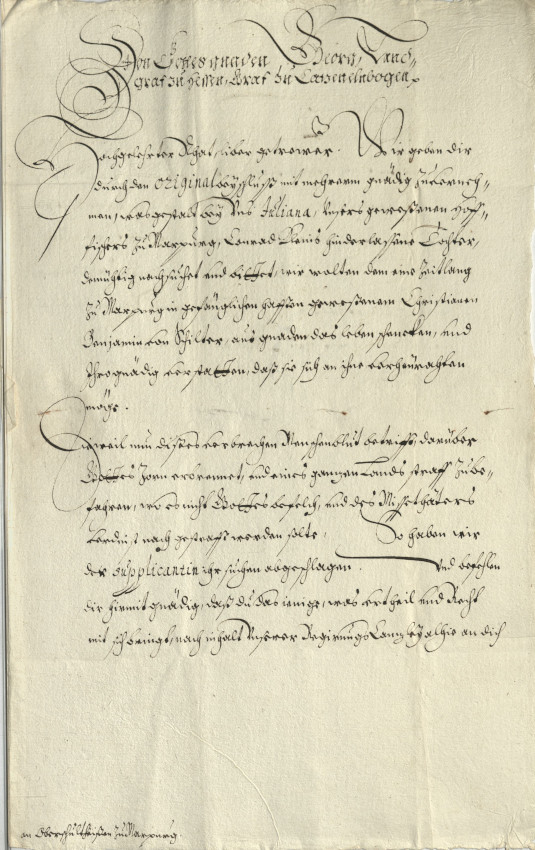 Hinrichtung des Mörders Benjamin von Schilter, 1641